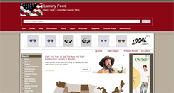 Desktop Screenshot of luxuryfood.us